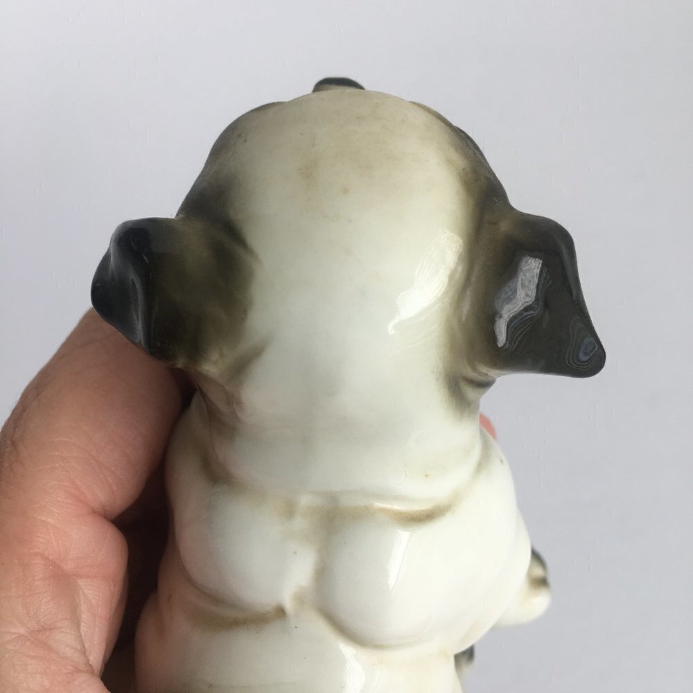 Vintage Dog‎ Figurine Statue - English Bulldog Pup Puppy - Picture 6 of 8